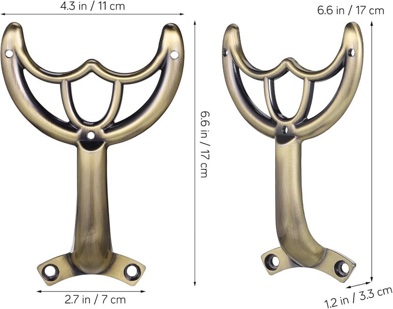 balacoo Universal Ceiling Fan Blade Support Rod Replacement Arm Bracket Easy Installation Ceiling Fan Accessory 6.69X4.33X1.77 Inches for Home and Commercial Use - Image 3